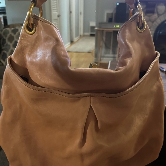 Miu Miu Large leather hobo Bag - Picture 12 of 14